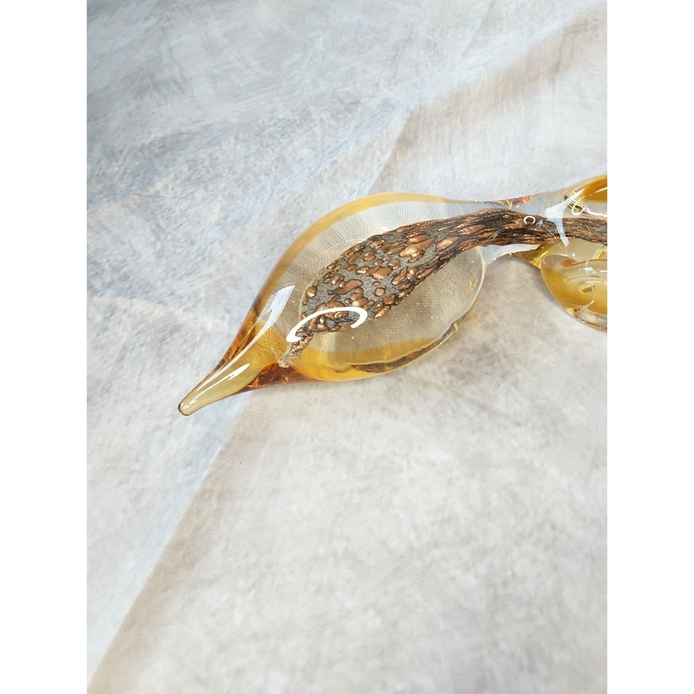 Vintage J.I. Co Murano Glass Fox Figurine Large Piece Good Condition - Picture 16 of 16